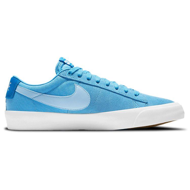 Nike Zoom Blazer Low Pro GT SB Coast Men Sneakers Blue Signal-Blue White DC7695-400