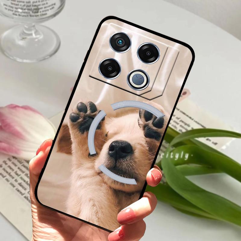 Чехол для Infinix GT 20 Pro животное Силикон Мягкий ТПУ Задние крышки Для Infinix GT 20 Pro Чехол X6871 GT20Pro Защитный Мультяшный Funda