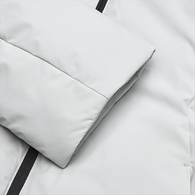 Fila Оригинальная модная универсальная повседневная простая удобная теплая пуховая куртка мужская верхняя одежда Void-Grey F71M449901F-GY