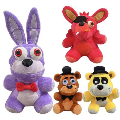 Плюшевые игрушки Fnaf Ночь у Фредди Fnfa Милые плюшевые игрушки Кукла Бонни Медведь Фокси Мультяшные набивные куклы Фредди Игрушки для детей Подарки для фанатов