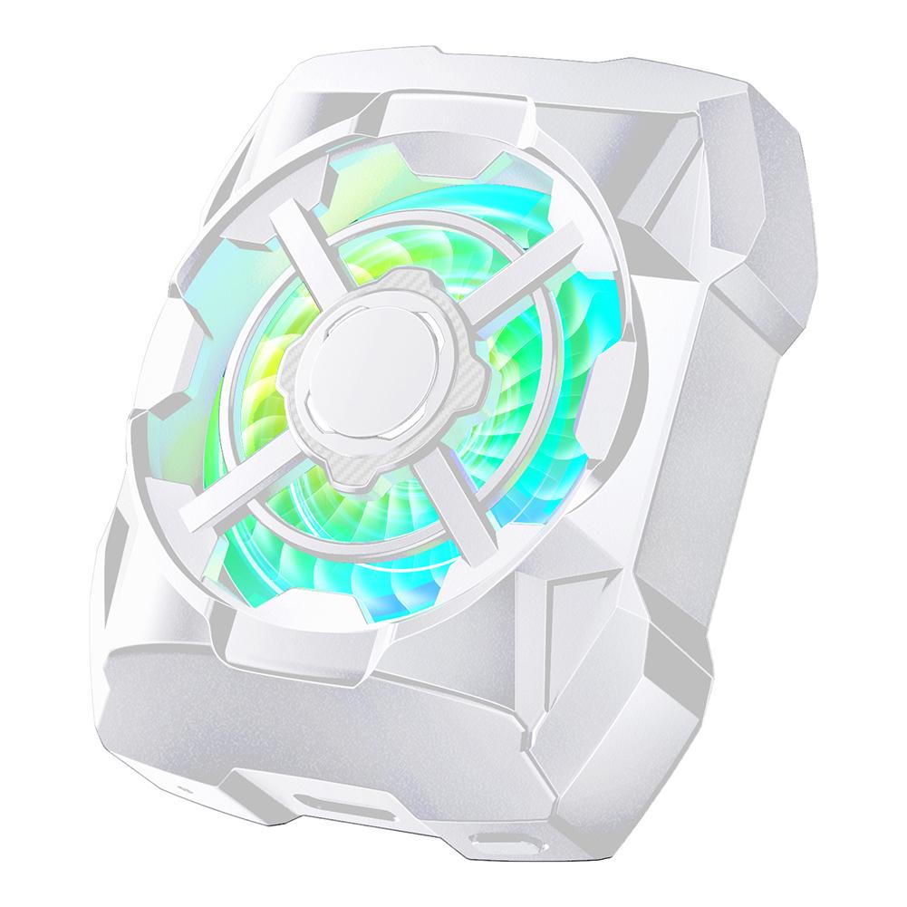 Вентилятор для охлаждения телефона Перезаряжаемый 3 скорости регулируемый Радиатор для телефона Беспроводной Магнитный Игровой кулер для смартфонов Android и iPhone