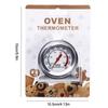Stainless Steel Oven Thermometer Large Dial Baking Bbq Cooking Meat Food Temperature Measurement Hang Stand Kitchen Supplies