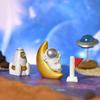 Практичная фигурка космонавта Декоративный Легкий Креативный
