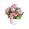 Rose Artificial Potted Plant Plastic False Plants Ornament Potted Plant  Wedding Arrangement