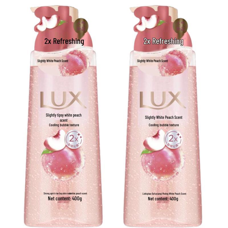 lux Гель-пена для душа с ароматом белого персика