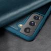 Для Samsung Galaxy S21 5G Магнитный боковой вид окна противоударный горизонтальный флип кожаный чехол