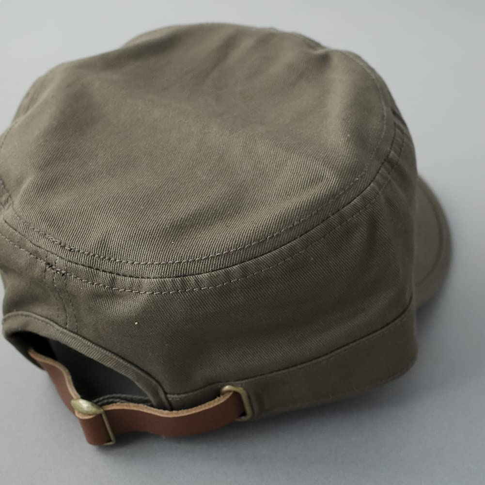 Dickies Basic Work Cap, Unisex, Men's and Women's (JP, Alphabet, One Size, Khaki (Short Brim))