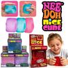Needoh Nice Cube Сенсорный Сниматель Стресса Игрушка-Фиджет для Тревожности и Концентрации Настольный Сенсорный Куб для Взрослых и Сжималка от Тревожности для Детей