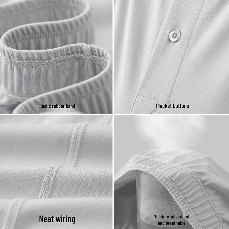 Мужские боксеры-брифы Yiershuang из длинноволокнистого хлопка плотностью 120 нитей