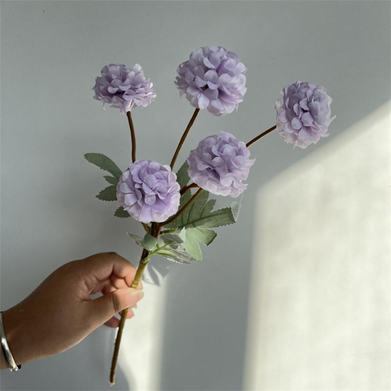 5 головок хризантем для пинг-понга, искусственные цветы, предметы интерьера, искусственные цветы, мягкие украшения, украшения для гостиной, цветочные украшения для свадьбы