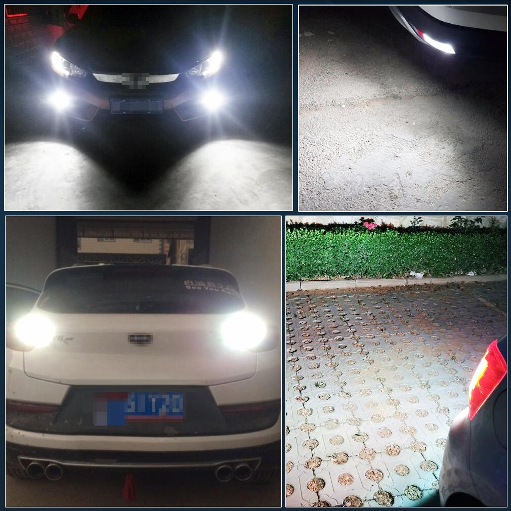 2 шт. W16W светодиодная лампа T15 Led Canbus OBC без ошибок 920 921 912 лампа 3030SMD автомобильные фонари заднего хода резервный стоп 6000K белый DC 12 В