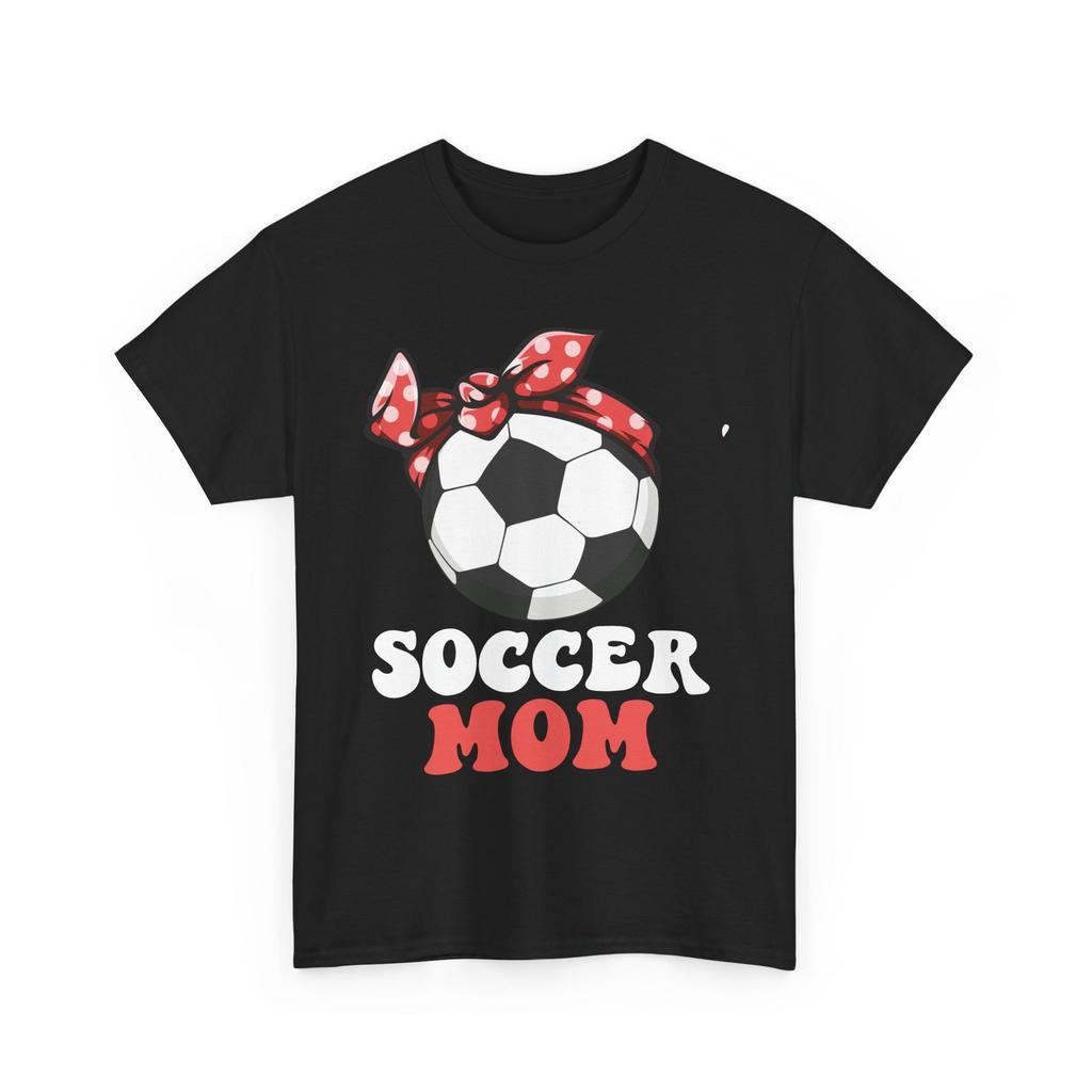 Soccer Mom Shirt, Messy Bun Ball Mother's Day Soccer Lovers Shirt