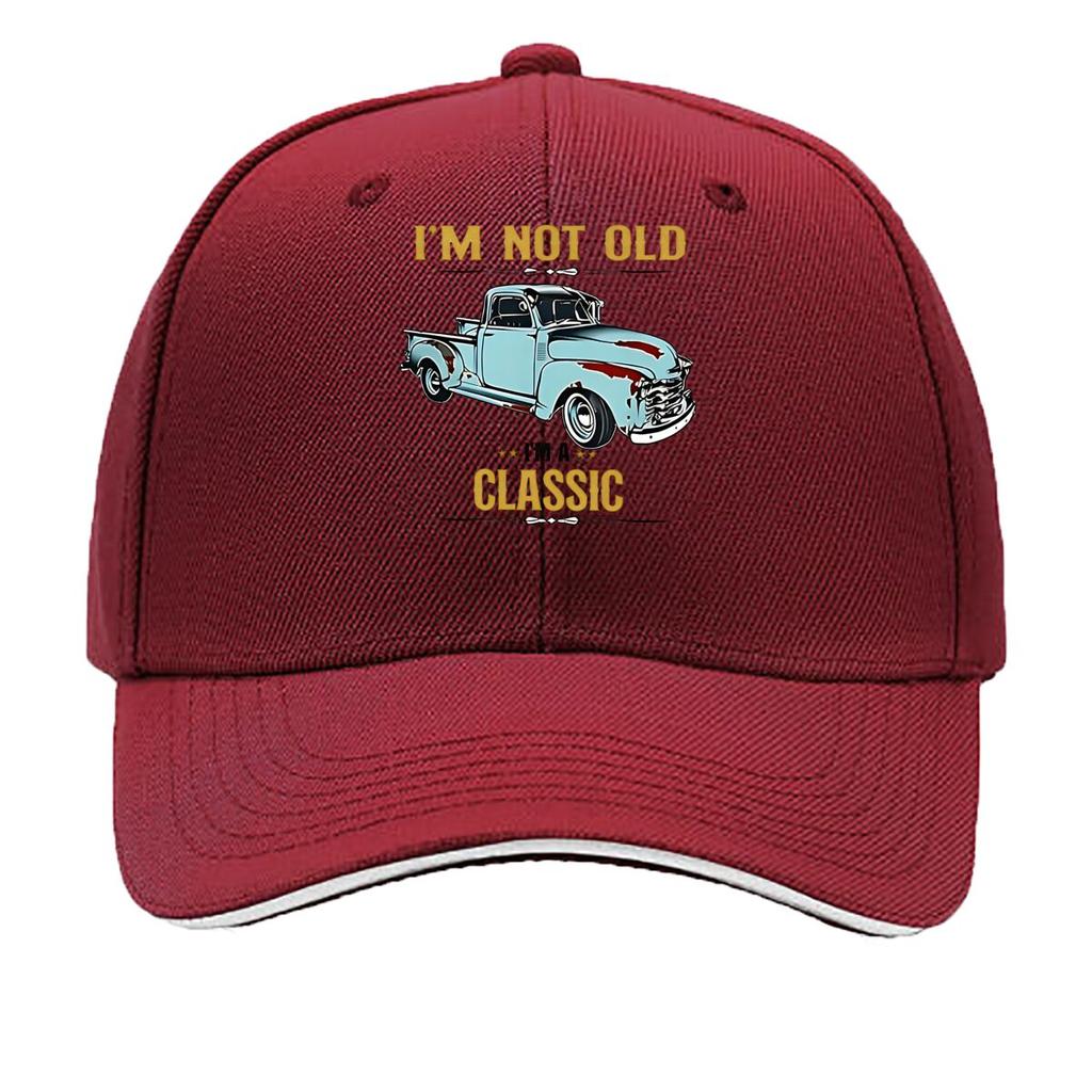 Unisexs Retro Distressed Snapback Cap AllSeason Casual Hat for Young Unisex Iconic Hole Design Ea Sandwich Baseball Cap