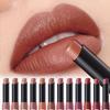 New Rotating Velvet Matte Lipstick Long Lasting Waterproof Lipstick Non-Stick Cup Lip Stain Tint Cosmetics Pencil Liner Makeup