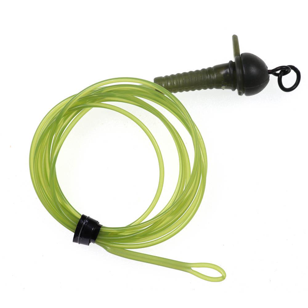 Bimoo 1PC 30LB 35LB 45LB Fluoro Carbon Fused Carp Link High Carbon Carp Main Line Braided Carp Leader Trace with Terminal Swivel