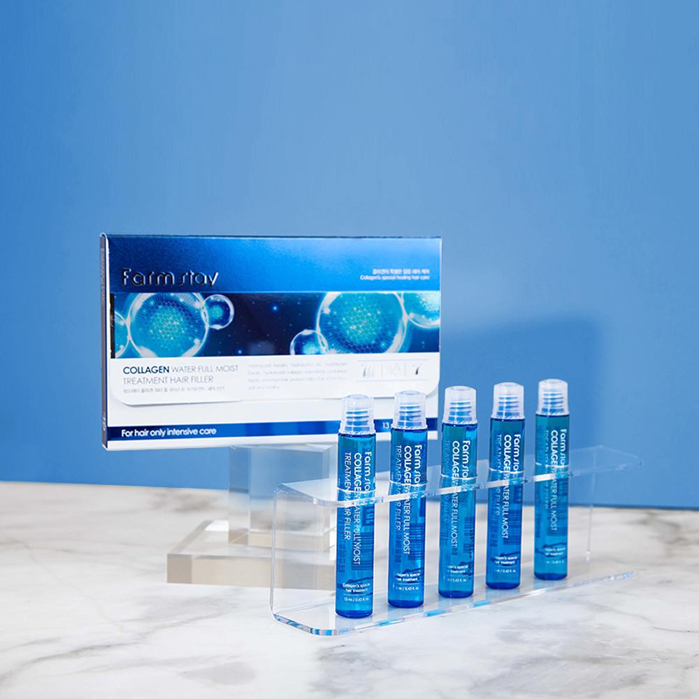 [Farmstay] Collagen Water Full Moist Treatment Hair Filler 13мл*10шт
