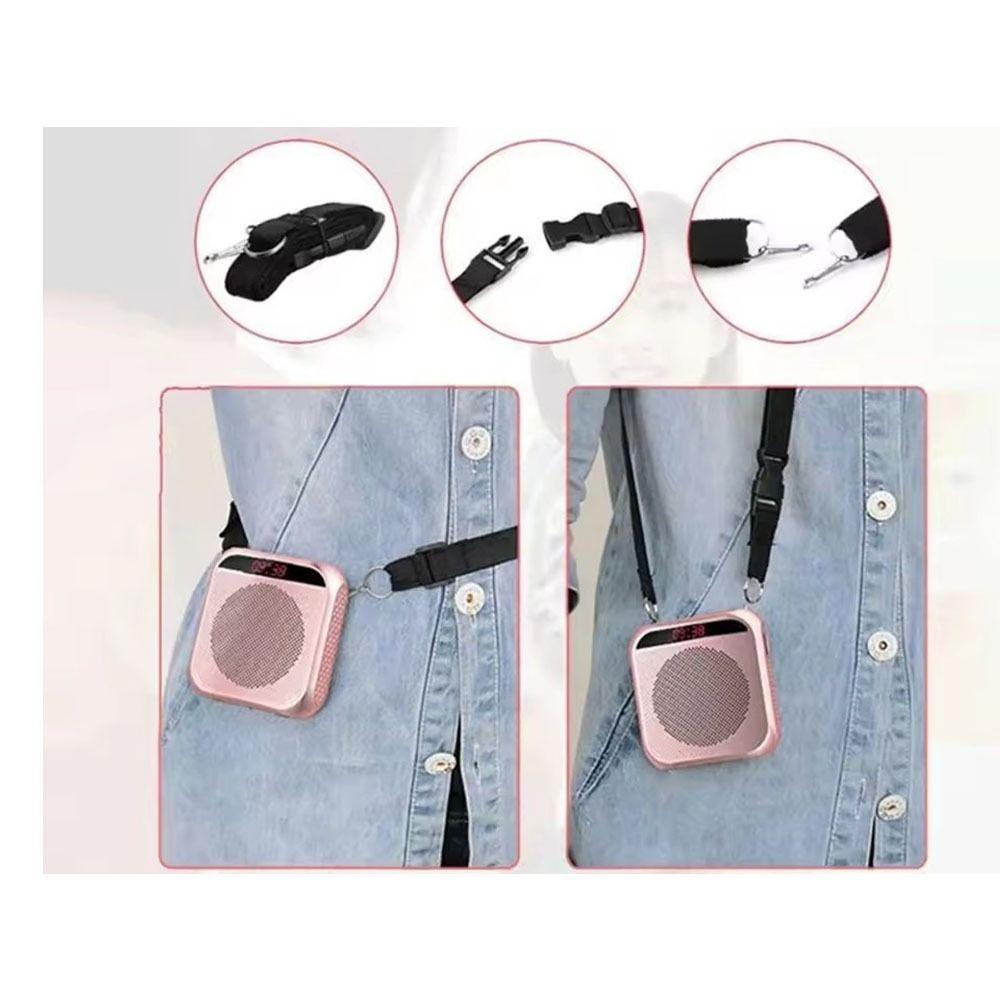 Мини проводной усилитель голоса, диктофон, аудиодинамик для учителя, речи, экскурсовода, лекции