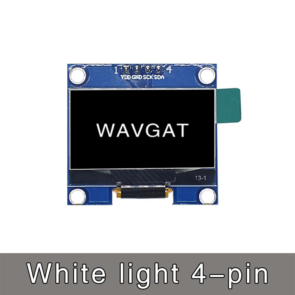LIZAO 1,3-дюймовый OLED-модуль 128x64 IIC I2C Последовательный драйвер SH1106 Бело-синяя плата дисплея для Arduino Raspberry Pi