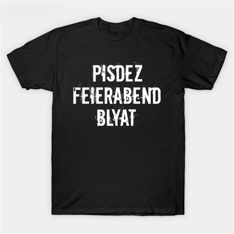 men cotton tshirt summer t shirt Pisdez Blyat Russia Russky Slavik Funny Quote TShirt man teeshirt bigger size