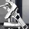 Многофункциональный ключ для раковины, ванной комнаты, туалетных смесителей, ремонтный ключ, регулируемый с большим отверстием