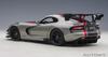 Dodge AUTOart Масштабная модель Dodge Viper ACR Металлический серебристый с черными полосами 71733 1/18 (Готовая модель)