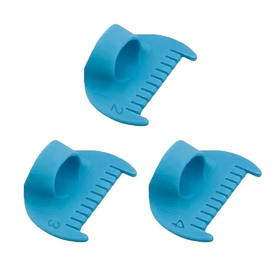 3 шт. Шаблон для шитья большого пальца, направляющая для ручного шитья, линейка для оверлока