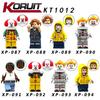 Kt1012 Xp087-094 Clown Soul Small Particle Assembly Building Block Minifigure Toy Bag