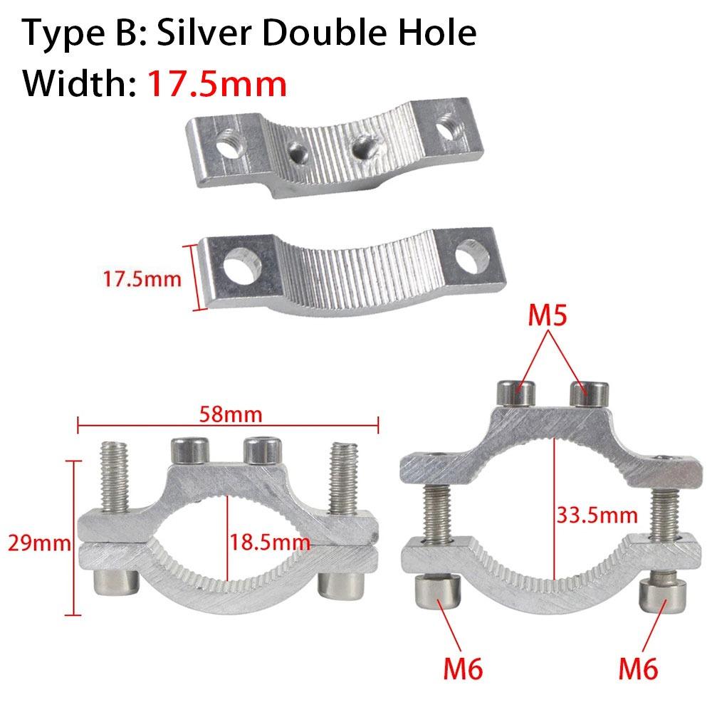 1Pcs Handlebar Frame Pipe Phone Headlight Bracket Multifunctional Clamp  For 18.5-33.5mm Front Fork