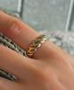 Helene Jewelry Кольцо Grande Twist Miss из серебра 925 пробы (Тип D)