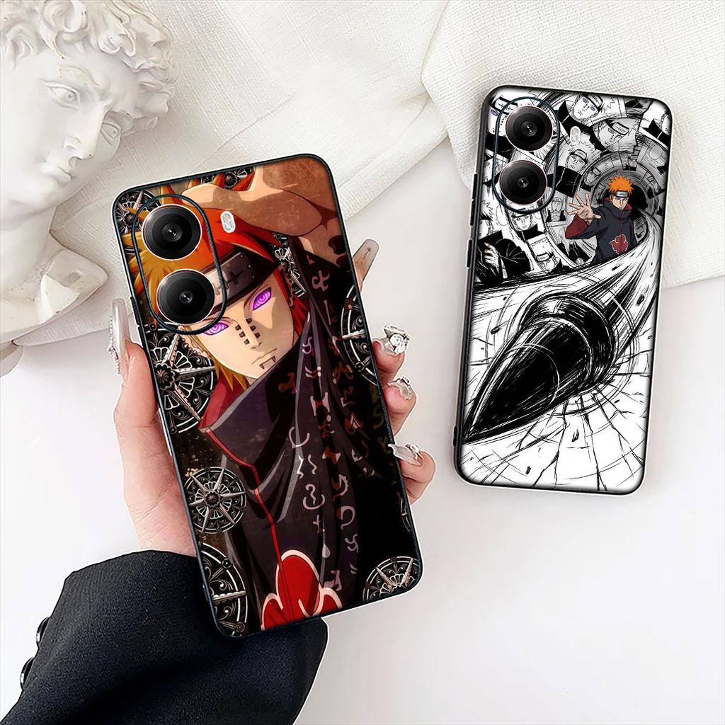 Pain Narutos Uchiha Itachi Akatsuki Phone Case for Motorola Moto G86 G14 G35 G34 G45 G55 G67 G75 G85 G24 G15 G54 G57 Power Cover