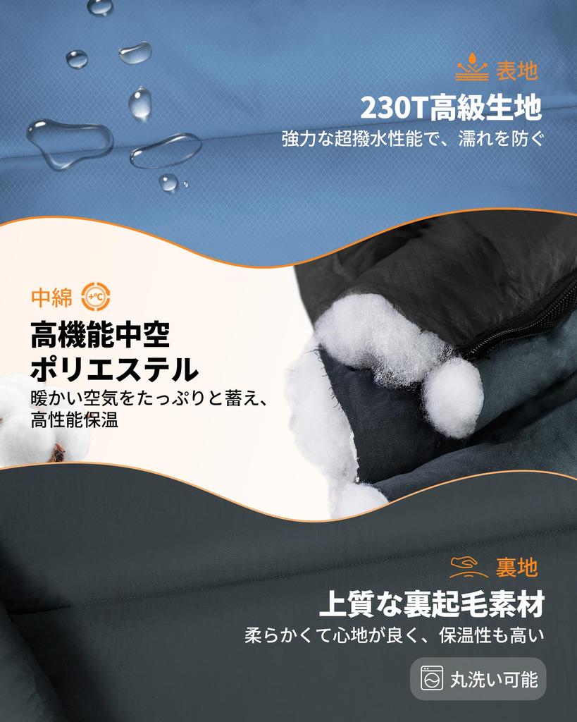 Спальный мешок Nord Coast для градусов холода 230T Высокий тепловой Ветрозащитный Спальный для улицы Горы Сна в Сверхурочное время в Сумке для хранения на случай стихийного бедствия