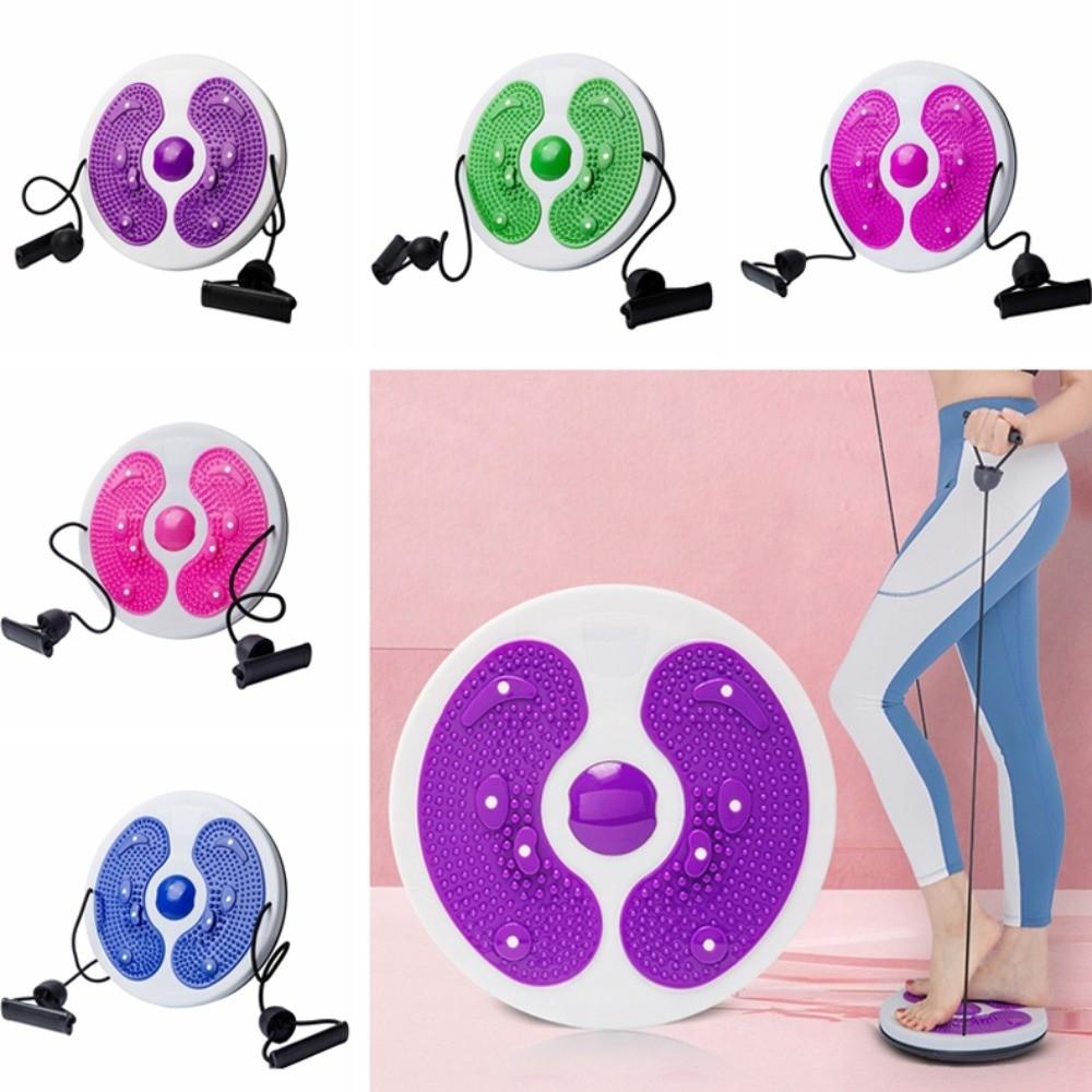 With Pull Rope Foot Massage Torsion Disc Magnet Dot Body Shaping Boards Weight Lose
