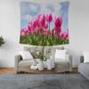 Fresh Landscape Tulip Pattern Tapestry Home Wall Decoration Tapestry Bedroom Living Room Tapestry
