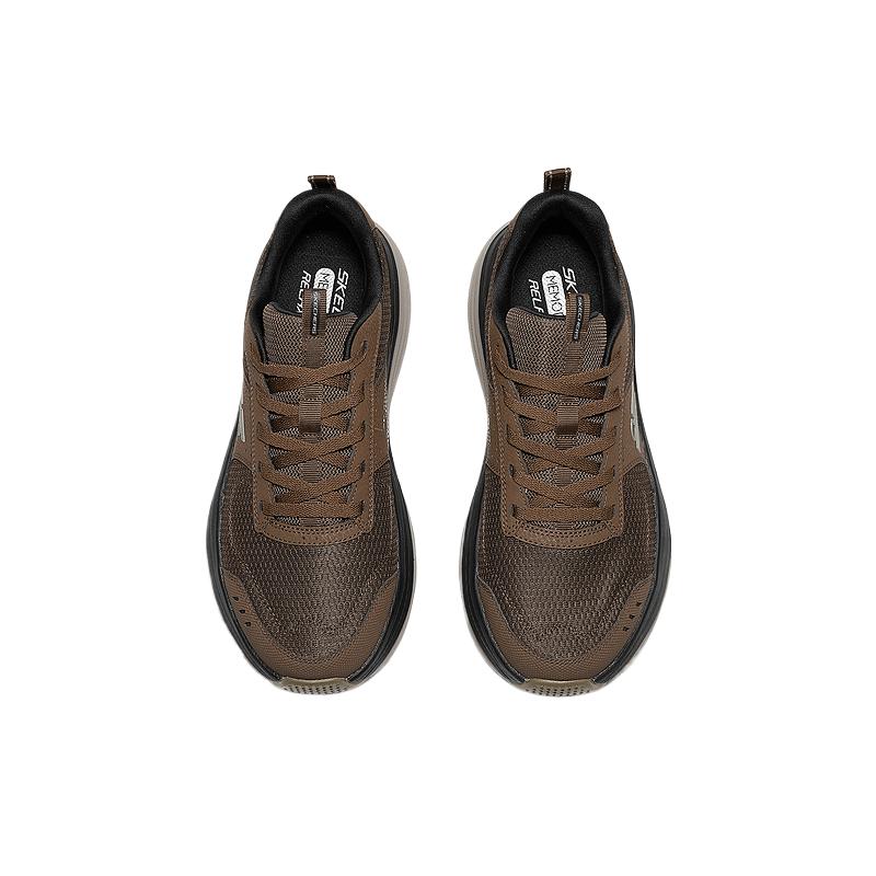 Skechers Zirrus Мужские низкие уличные ботинки Однотонные На шнуровке 237818-BRN