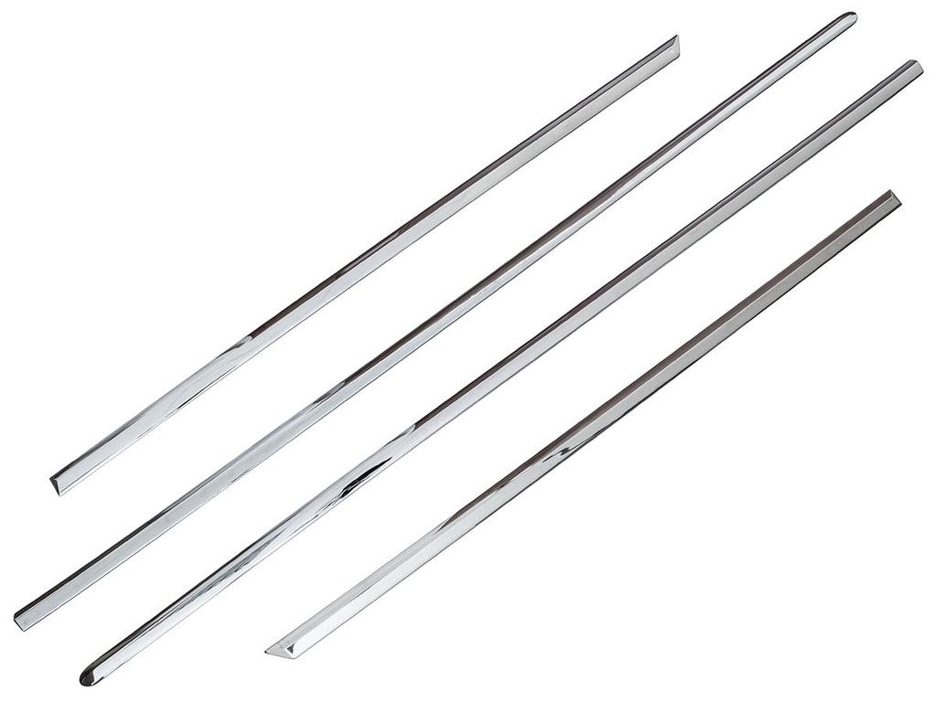 VW Passat B6 06-11 door side moldings CHROME 4 pcs. SET