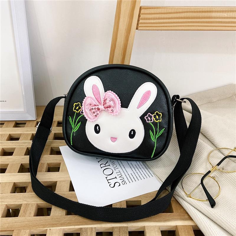 Rabbit Mouse And Shoulder Bag Adjustable Shoulder Strap Childrens Zipper Design