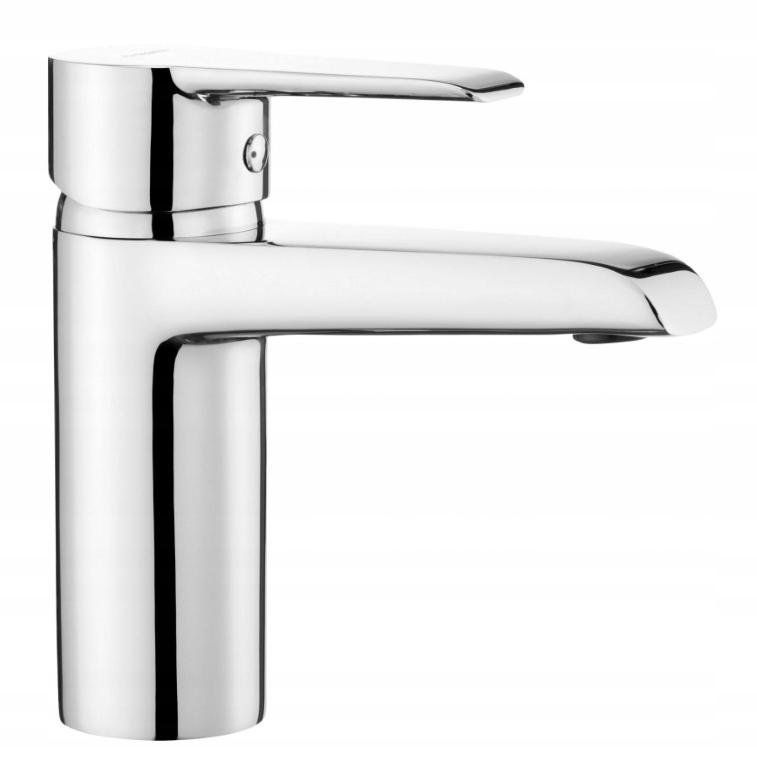 Stylish chrome Corio free-standing washbasin tap