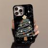 Merry Christmas Tree Cartoon Cute Phone Case For iPhone 16 15 14 13 12 11 Pro Max X XS XR 8 7 Plus New Year Gift Shockproof Fashion Trend Phone Cover