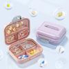Waterproof Multi Grids Pills Storage Box Organizer Medicine Small Pill Boxes Plastic Weekly Portable Drug Dispenser