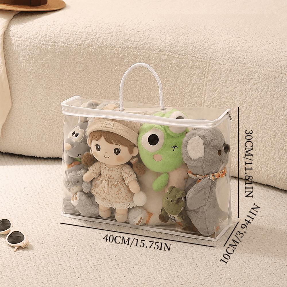 PVC Transparent Storage Pouch Bedding Storage Bag  for Clothes Bedding Blankets and Plush Toys