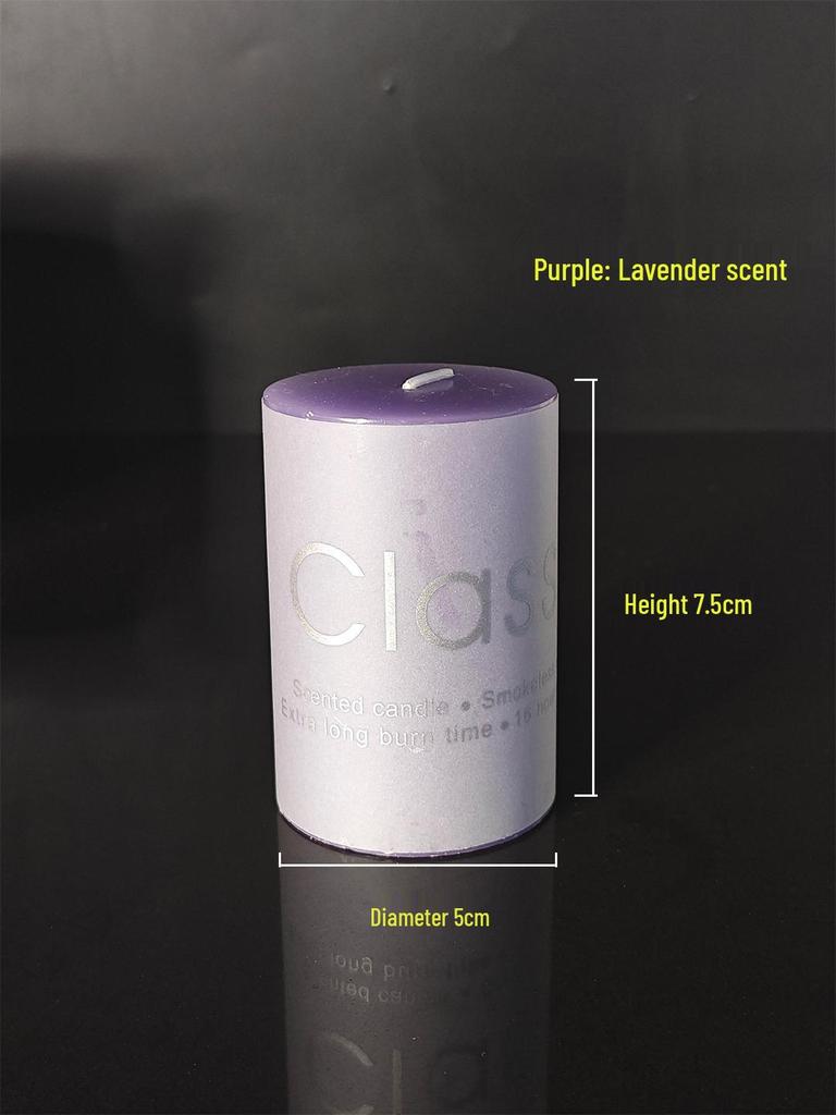 Набор из 3 ароматерапевтических свечей с подсвечниками – Бездымные, ароматные, идеальны для экстренных ситуаций или романтических случаев.