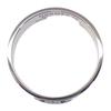 HERMES  H116601B #17.5(JP Size) 58  ring K18 white gold Women