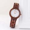 BOBO BIRD 2021 New Women's Handmade Wooden Watch, Exquisite Lightweight Watch (Red Sandalwood)