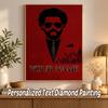 The Weeknd Custom Name Text 5D Diamond Painting Kit DIY Full Drill Diamond Art Decoration
