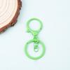 Брелок-зажим для ключей, крючок, ювелирные изделия, пряжка, соединитель, карамельный цвет, пружинная застежка для любителей рукоделия в виде брелока