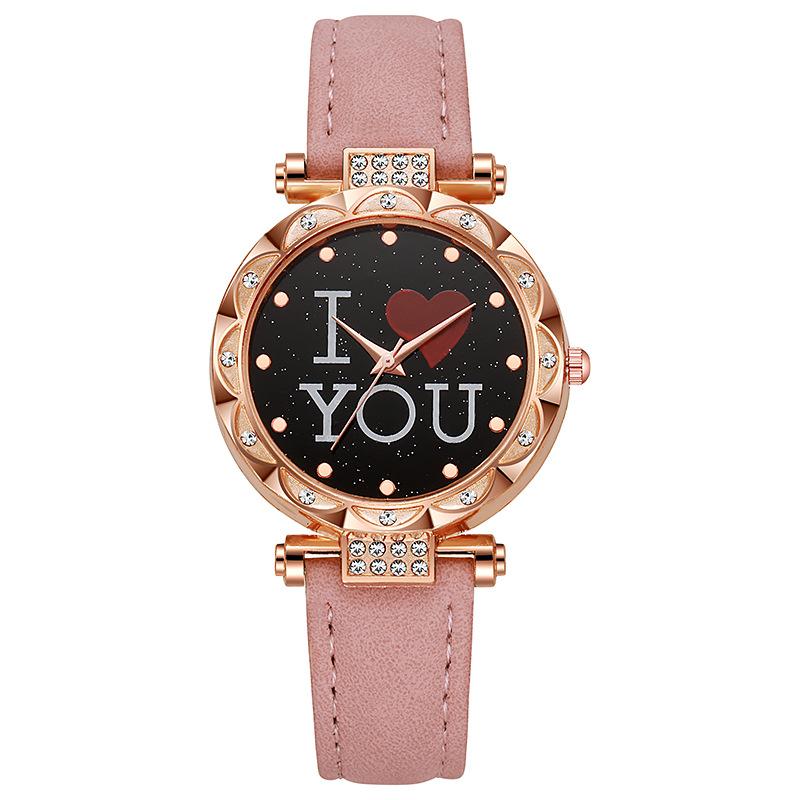 Fashionable decorative watch Korean Style Simple Casual Women's Watch Gift Fashion Personality Gift Small and Exquisite Women's Quartz Watch