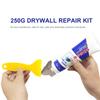 250g Drywall Repair Kit Wall Mending Agent Scraper Surface Repair Cream Instant Wall Plaster Repair Paste to Cover Holes Cracks Graffiti