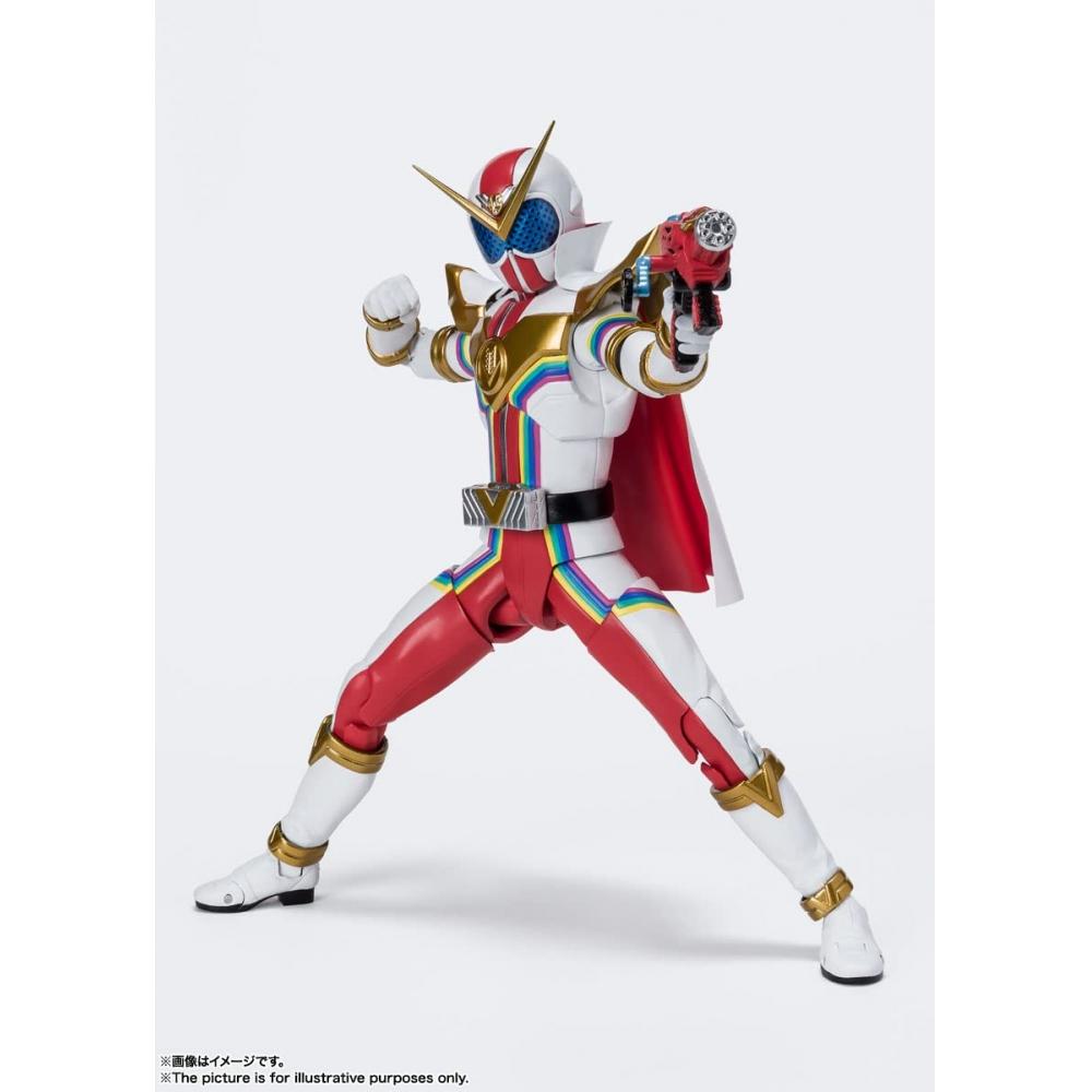 SHFiguarts Kikai Sentai Zenkaiger Zenkaiser примерно 145 мм ПВХ АБС окрашенная подвижная фигурка
