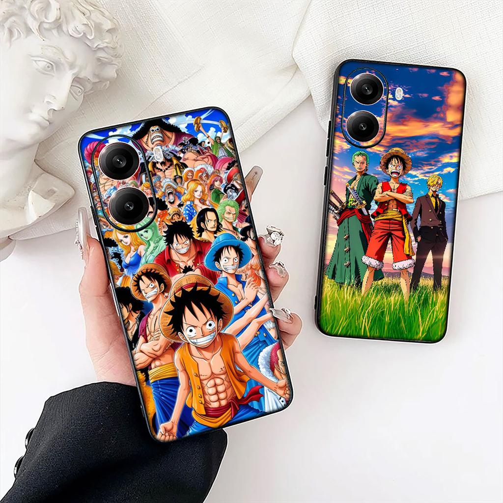 Roronoa Zoro Sanji ONE PIECES Luffy Phone Case for Motorola Moto Edge 50 30 Fusion 40 NEO Ultra Pro G22 G23 G20 G35 G84 G13 G53