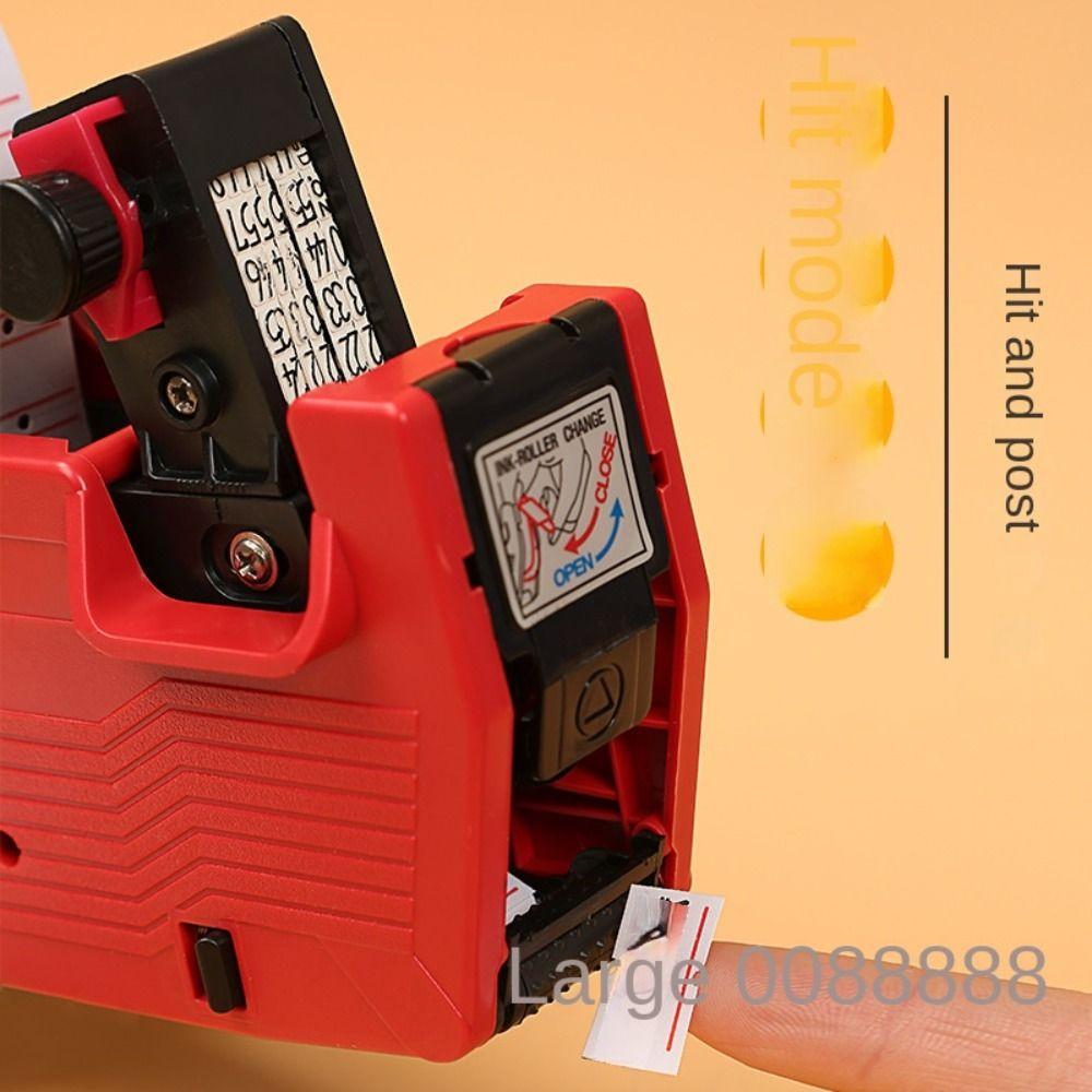 8 Digits Handheld Price Tag MX-5500 Price Label Tool Tag Maker Coding Machine Retail Stores